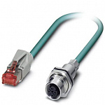 Сетевой кабель-VS-M12FSBP-IP20-93E-LI/0,25