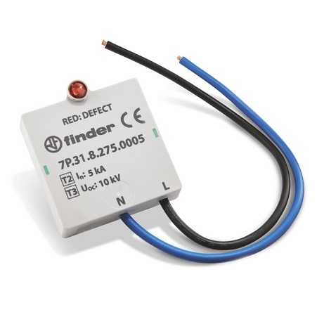 7P.31.8.275.0005	Устройство защиты от импульсных перенапряжений УЗИП тип 3 (для LED); степень защиты IP20