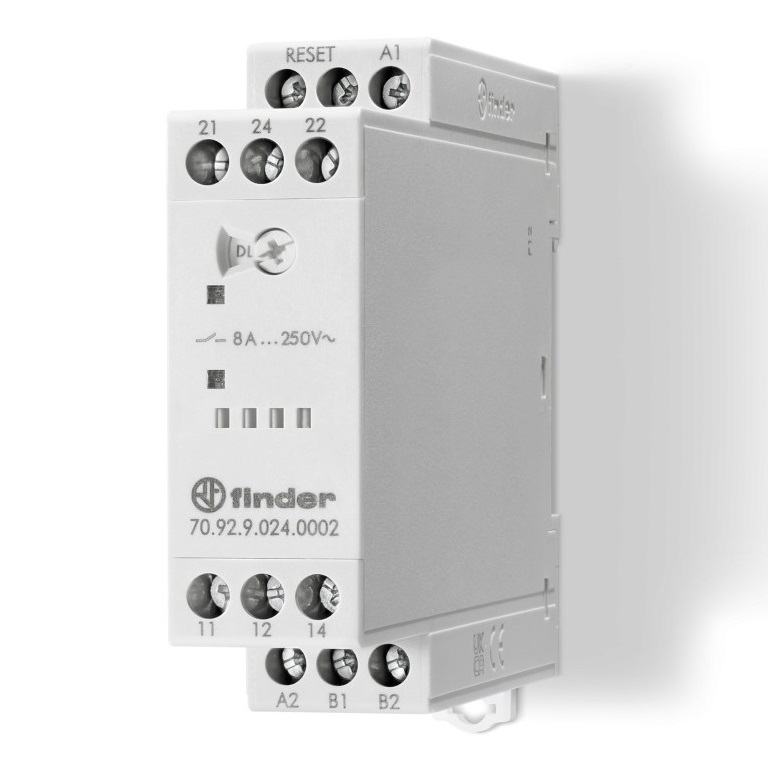 70.92.8.230.0002	Термисторное реле (PTC); с/без память отказов; питание 230В АС; выход 2СO 8A; ширина 22.5мм; степень защиты IP20