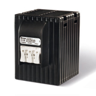 Щитовые электронагреватели; электропитание 110…250В AC/DC; тепловая мощность 250Вт; установка на рейку 35мм; степень защиты IP20