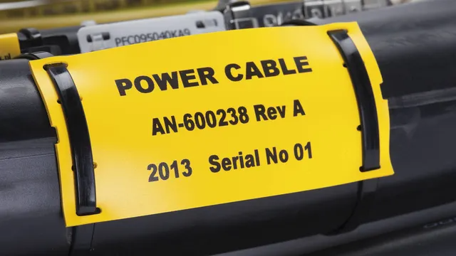 Плоские кабельные маркеры