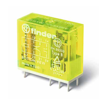 50.12.9.110.5000	Электромеханическое реле безопасности (реле с принудительным управлением контактами); монтаж на печатную плату или в розетку; выводы с шагом 5мм; 2CO 8A; контакты AgNi+Au; катушка 110В DC; степень защиты RTII