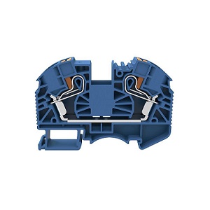 Клеммы пружинные на Din-рейку