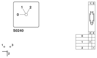 Ступенчатый переключатель-RS20-US-S0240-0103-014H-001