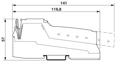 Модуль ввода-вывода-ILB IB 24 DI16 DO16