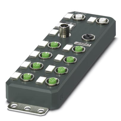 Децентрализ. устройство ввода-вывода-AXL E PN DI8 DO8 M12 6P