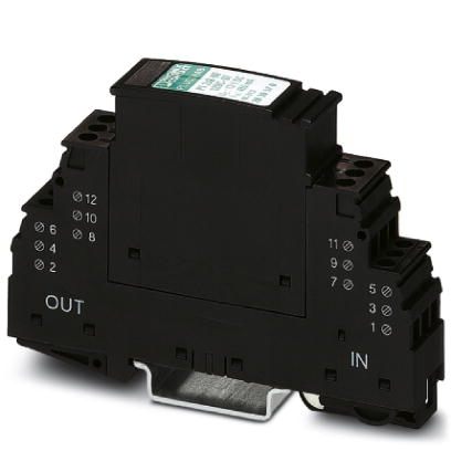 Штекерный модуль для защиты от перенапр-й-PT 2X2-HF-5 DC-ST