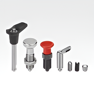 Пружинные фиксаторы, стопорные штифты, блокировочные шаровые болты