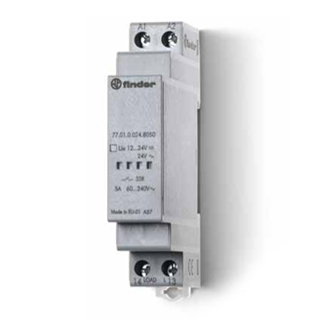 77.01.9.024.9125PAS	Модульное твердотельное реле; выход 7А (125В DС); питание 6...24В DC; ширина 17.5мм; степень защиты IP20; упаковка 1шт.