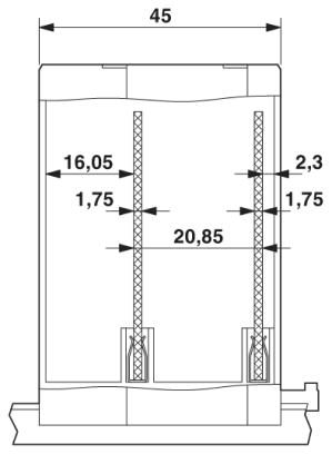 Корпус для электроники-ME MAX 45 SF G 2-2 KMGY