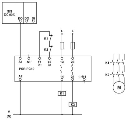 Реле сопряжения-PSR-PC40-2NO-1DO-24DC-SC