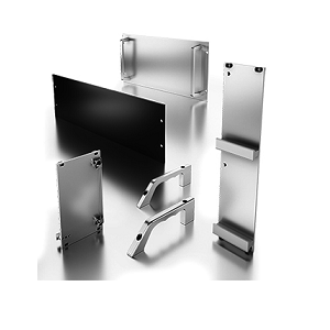 19&quot; передние панели и ручки стоек