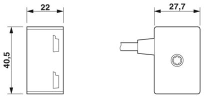 Разветвитель-SAC-ASI-J-Y-B-PUR-1,0-FS SCO