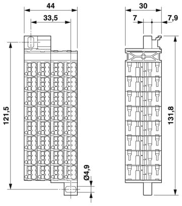 Сотовые клеммы-PTMC 1,5/32-3 VDE0815 19Z