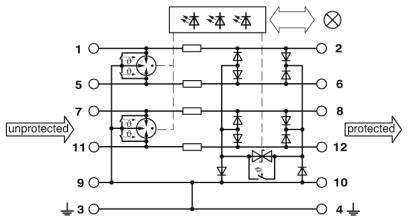 Устройство защиты от перенапряжений-PT-IQ-5-HF-5DC-UT