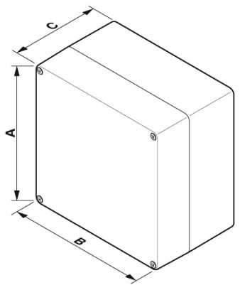 Клеммная коробка-E PE A 360X360X91