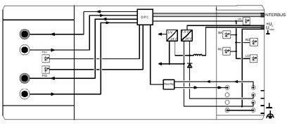 Устройство сопряжения с шиной-IBS IL 24 BK-LK/45-2MBD-PAC