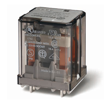 62.23.9.012.4000	Силовое электромеханическое реле; монтаж на печатную плату; 3CO 16A; контакты AgSnO2; катушка 12B DC; степень защиты RTI; опции: нет