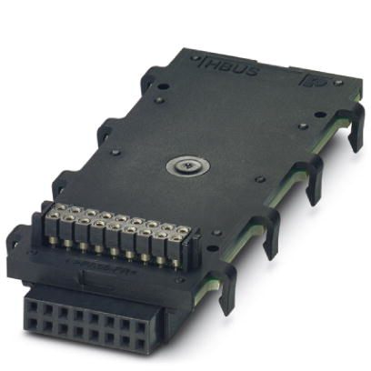 Шинные соединители на DIN-рейку-HBUS 71,6-16P-1S BK