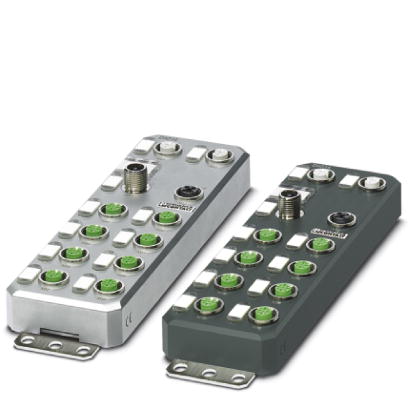 Децентрализ. устройство ввода-вывода-AXL E EC DIO16 M12 6M