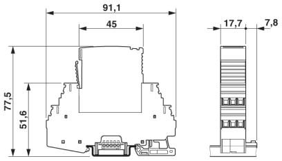 Устройство защиты от перенапряжений-PT-IQ-5-HF-5DC-UT