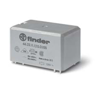 66.22.8.230.0303	Силовое электромеханическое реле; монтаж на печатную плату, раздвоенные выводы; 2NO 30A; контакты AgCdO; катушка 230В AC; Взрвывозащита, соответствие ATEX (EX nC); УХЛ4; опции: нет