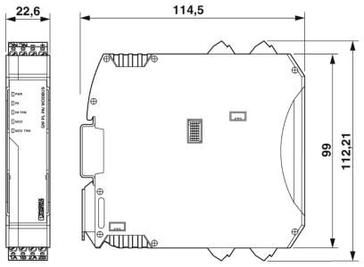 Преобразователь протоколов-GW PL PA/MODBUS