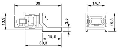 Сопряжение с оптоволоконным кабелем-FOC-I-D1PGY-S/MPBGC