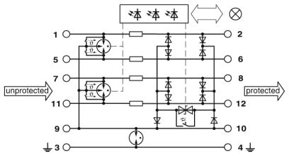 Устройство защиты от перенапряжений-PT-IQ-5-HF+F-5DC-PT