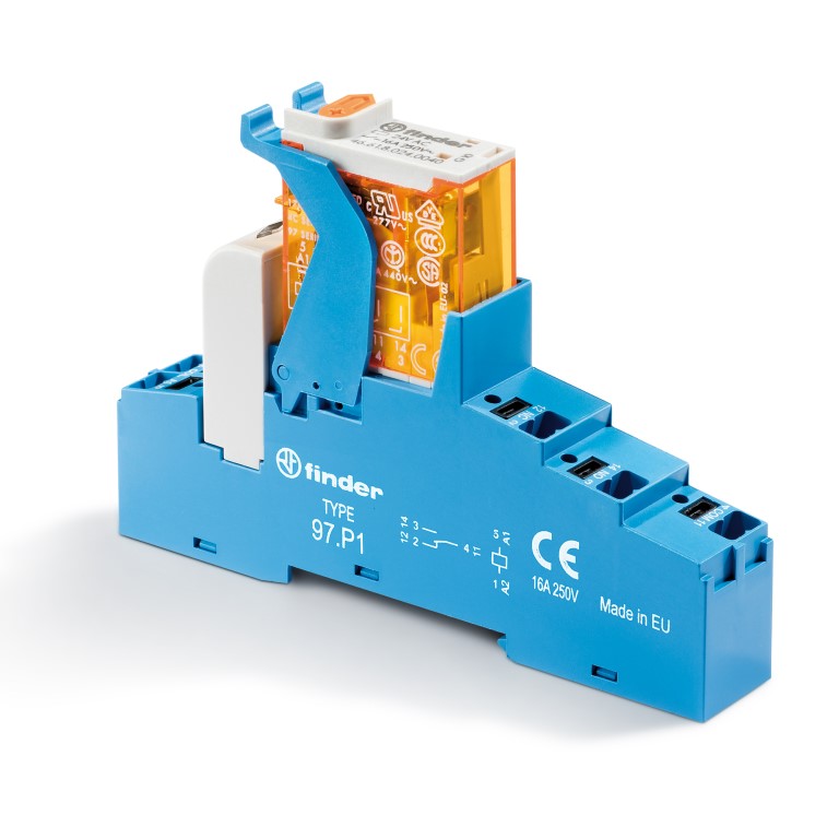 4C.P1.8.012.0060SPA	Интерфейсный модуль (сборка 46.61.8.012.0040 + 99.02.0.024.98 + 97.P1SPA), электромеханическое реле; 1CO 16A; контакты AgNi; питание 12В AC; категория защиты IP20; безвинтовые клеммы Push-in; пластиковая клипса; LED + варистор; кнопка 