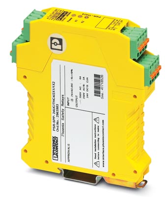 Реле безопасности-PSR-SCP-24UC/THC4/2X1/1X2