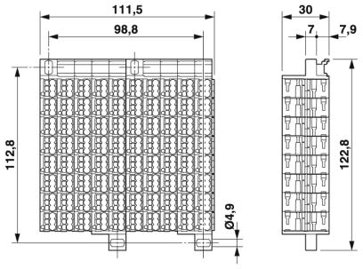 Сотовые клеммы-FTMC 1,5/80-3
