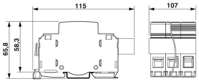 Комбинированное устройство для защиты от грозовых и коммутационных перенапряжений, класс I + II-POWERSET BC-385/3/FM