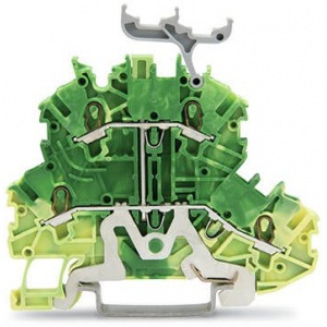 Клеммы с заземлением WAGO серии 2000