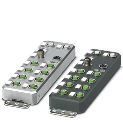 Децентрализ. устройство ввода-вывода-AXL E S3 DI8 DO4 2A M12 6P