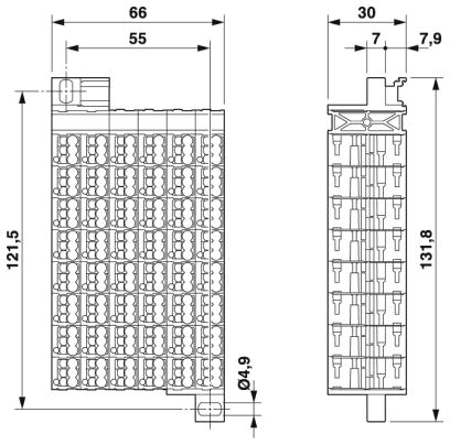 Сотовые клеммы-PTMC 1,5/48-3 19Z