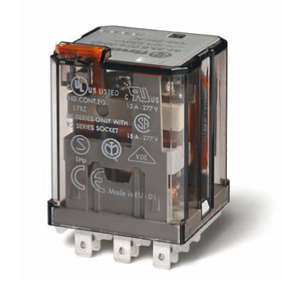 62.32.9.048.0006	Силовое электромеханическое реле; монтаж в розетку или наконечники Faston 187 (4.8х0.5мм); 2CO 16A; контакты AgCdO; катушка 48В DC; степень защиты RTI; монтажный фланец; опции: нет