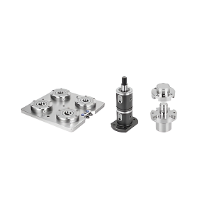 Зажимные приспособления в нулевой точке