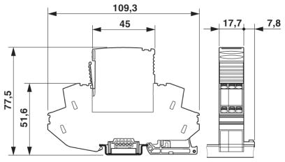 Устройство защиты от перенапряжений-PT-IQ-5-HF+F-12DC-PT