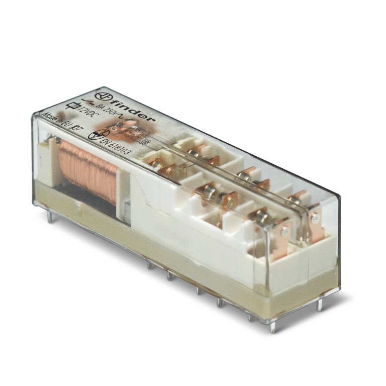 50.16.9.048.5420	Электромеханическое реле безопасности (реле с принудительным управлением контактами); монтаж на печатную плату; 4NO + 2NC; контакты AgSnO2+Au; катушка 48В DC; влагоащита RTIII