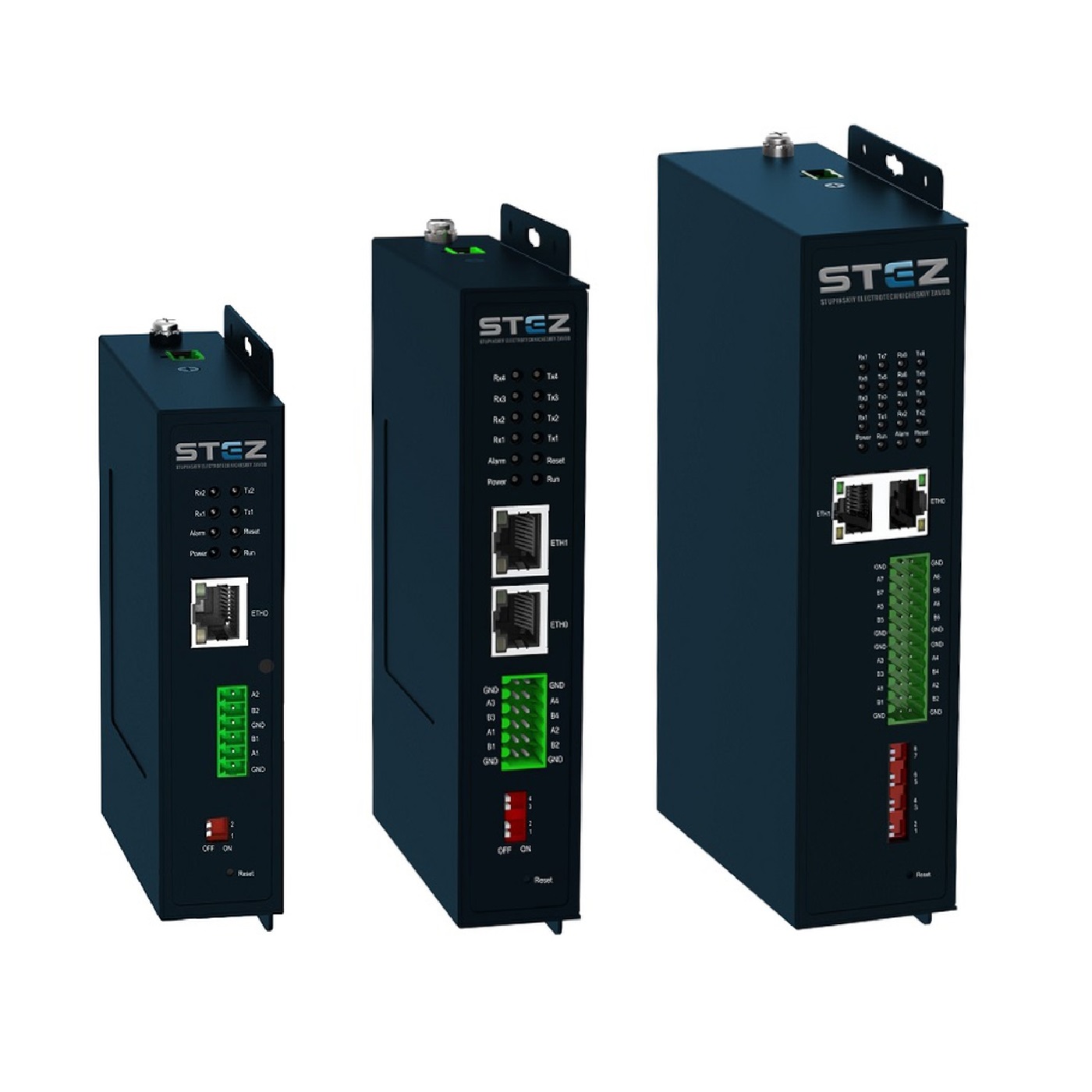 STEZ-GW-2ETH-24RS232/485/422