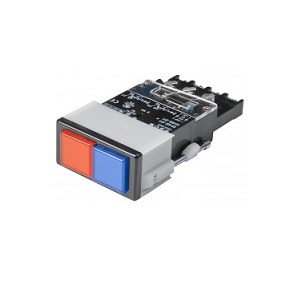 Нажимные кнопки c подсветкой