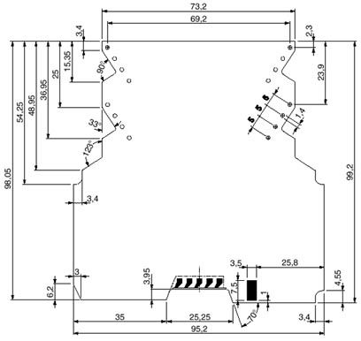Корпус для электроники-ME MAX LP SAMPLE MSTBO 2-2