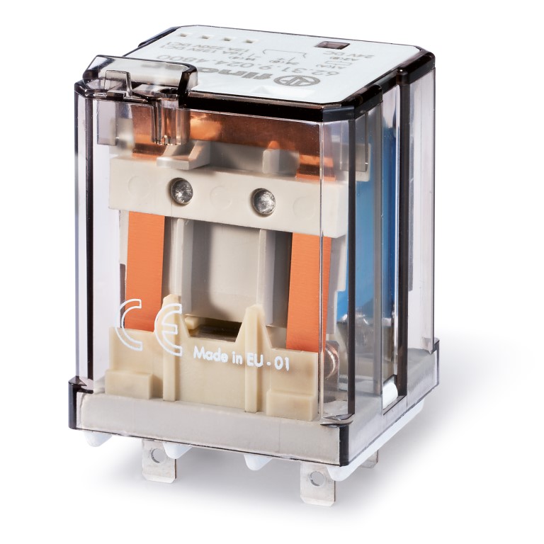 62.31.9.110.4800	Силовое электромеханическое реле для нагрузок DC (гашение электрической дуги с помощью магнита); монтаж в розетки 92 серии или наконечники Faston 187 (4.8х0.5мм); 1NO 16A (250В АС1), 1NO 12A (220В DС1); контакты AgSnO2; катушка 110В DC; с