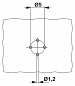 Einbausteckverbinder-SACC-DSI-M12FS-4CON-M16