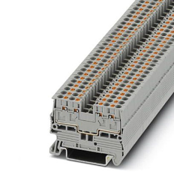 Проходные клеммы-PT 2,5/S-QUATTRO CUS