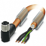 Силовой кабель-SAC-4P-FRS/ 5,0-PUR PE SH SCO