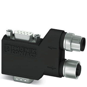 Шинный штекер D-SUB-SUBCON-PLUS-PROFIB/90/PG/M12