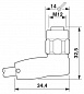 Кабель для датчика / исполнительного элемента-SAC-5P-M12MS/1,5-600/M12FR HD