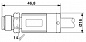 Кабель для датчика / исполнительного элемента-SAC-5P-M12MS/5,0-28X/M12FSSHOD